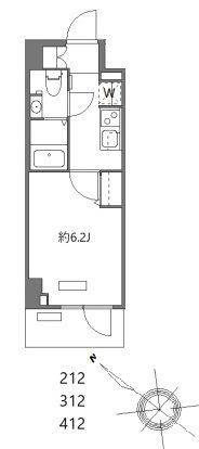 エヌステージ西船橋市川の間取り