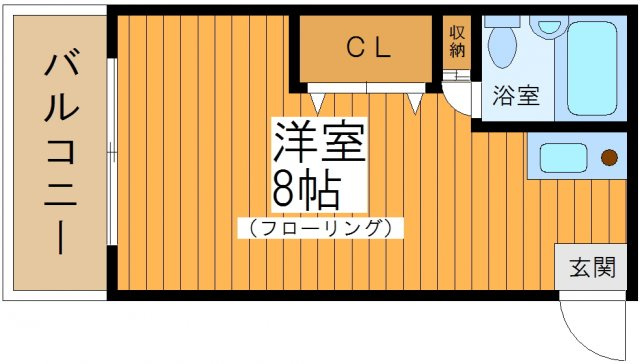 ダジュール松原の間取り