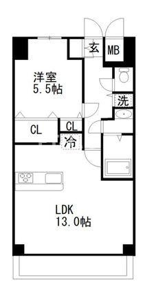 ＧＲＡＮＤ　ＳＩＸの間取り