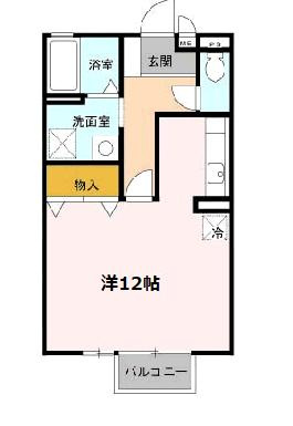 【間取り】 | セジュール藤井　B棟