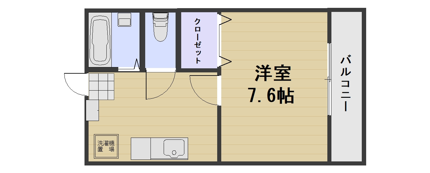 フロントステーション西川原の間取り