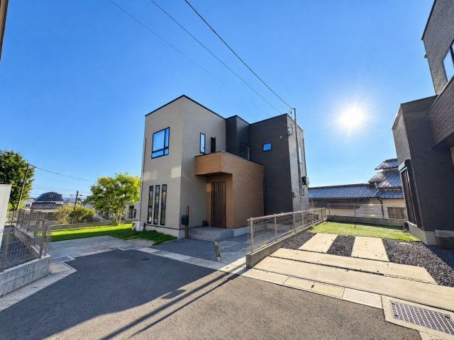 小郡市三沢　中古戸建の外観|外はこのようになっています
