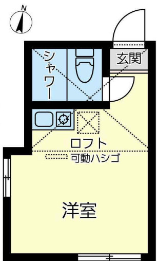 ユナイト末吉スペクトラムの間取り