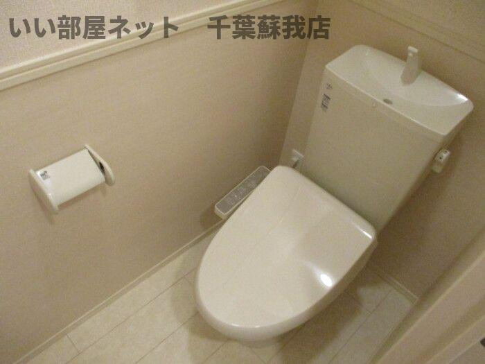 プルミエール　D棟のトイレ|落ち着いたトイレです