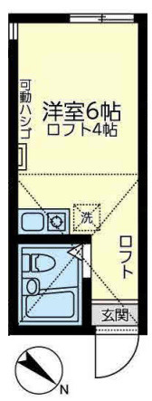 ユナイト横浜キースジャレットの間取り