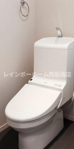 アレーゼ本大久保のトイレ