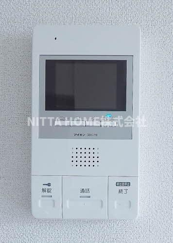 福知山市厚東町の賃貸マンションのセキュリティ|モニタ付きインターホン完備で来客時の対応も安心ですね！