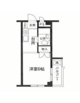 パレ・ドール淵野辺の間取り