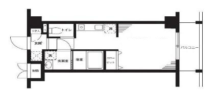 パルメゾン見次公園の間取り|間取り