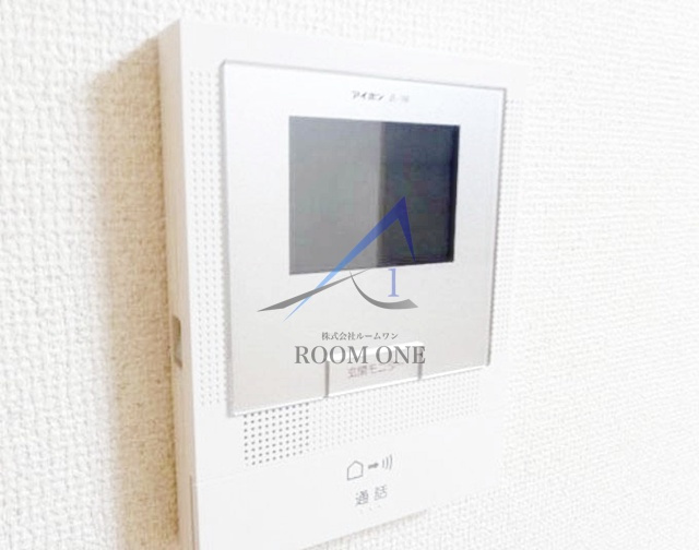 パルームのセキュリティ|モニター付きインターホンです。