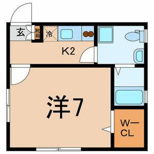 パルームの間取り|間取りです。