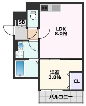 【間取り】 | ディーポルタカメリア