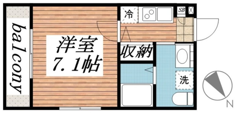 chainon津田沼の間取り