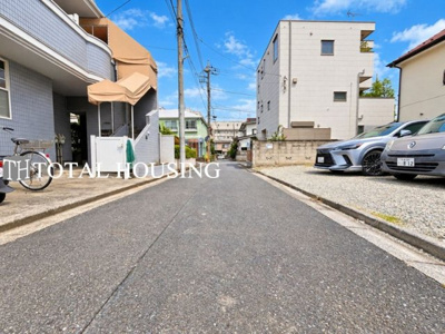 【前面道路含む現地写真】 | 三鷹市新川6丁目　売地　全1l区画
