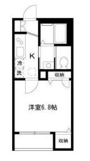 リュミエール砧の間取り|間取りです。