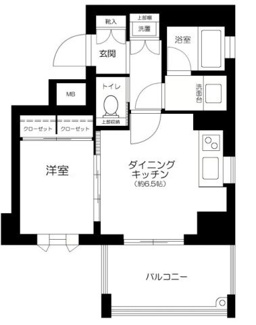 【間取り】 | ダイナシティ台東三ノ輪 | 間取りです。