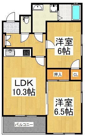 ＮＳビルの間取り
