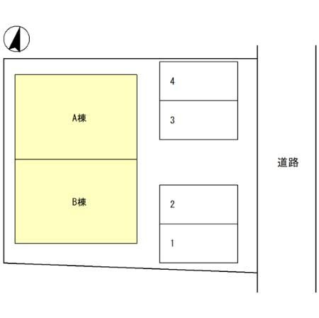 アズールの区画図