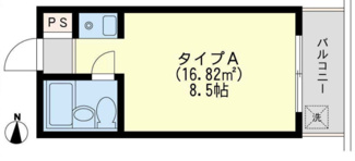 【間取り】 | ユナイト山手サンピース