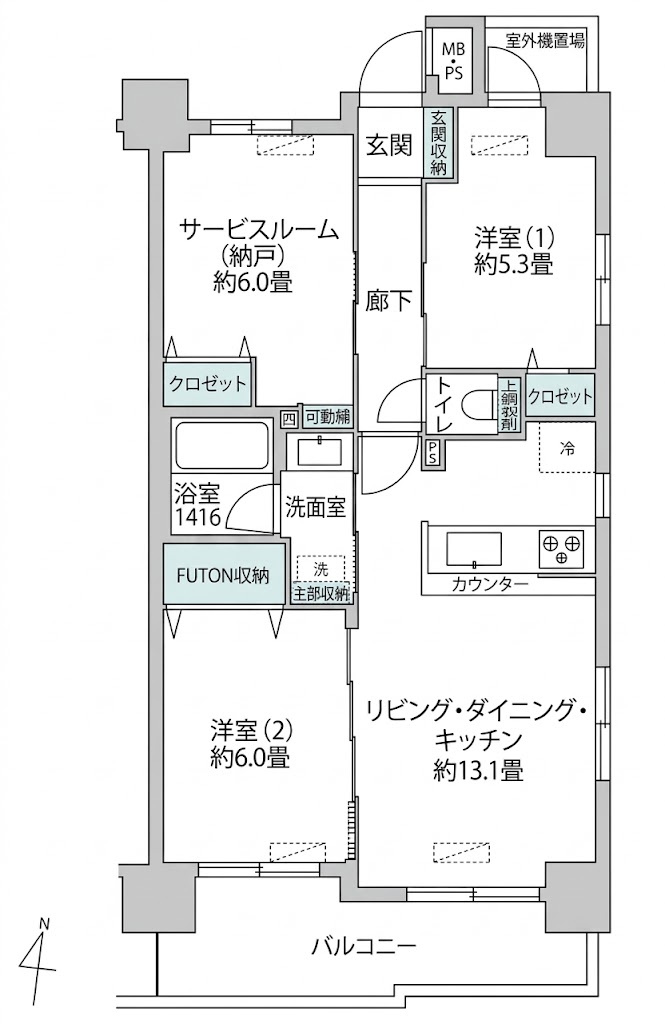 ライオンズマンション戸田公園第5
