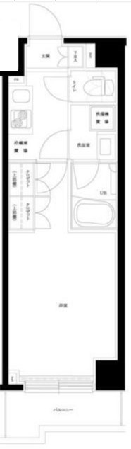 ルーブル阿佐ヶ谷北の間取り