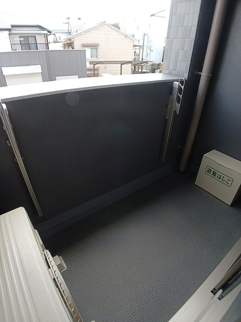 プロムナード桂川のバルコニー