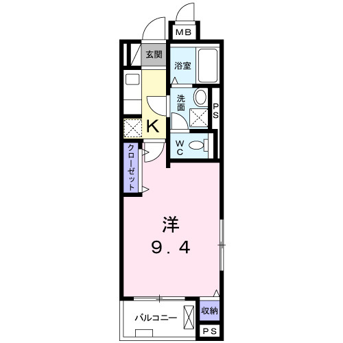 プロムナード桂川の間取り
