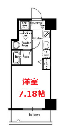 【間取り】 | DORMOUSE TOWER | お部屋の間取りです。