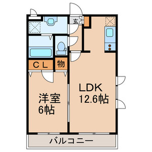 ギルウェル行徳の間取り