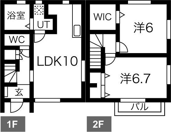 グリーンヴィラⅢの間取り