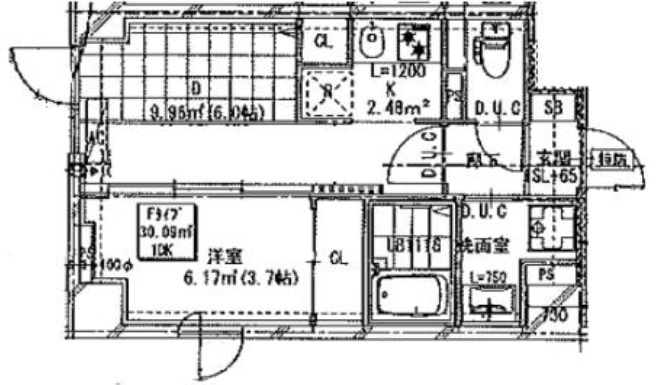 ラピス曳舟の間取り