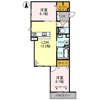 【間取り】 | クレールウエスト
