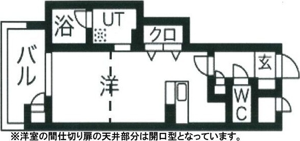 プレジール三ノ宮Ⅲの間取り