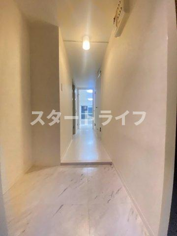 大阪市東淀川区東中島４丁目の賃貸マンションの玄関