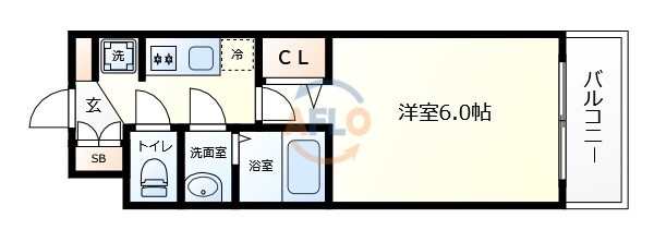グランカリテ北梅田の間取り|グランカリテ北梅田　間取り