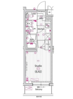【間取り】 | ガーラ・ヒルズ武蔵小山 | 間取りです。