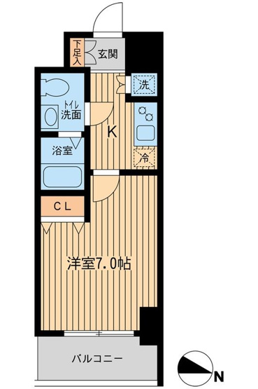 【間取り】 | KDXレジデンス立川(ケイディーエックスレジデンスタチカワ)