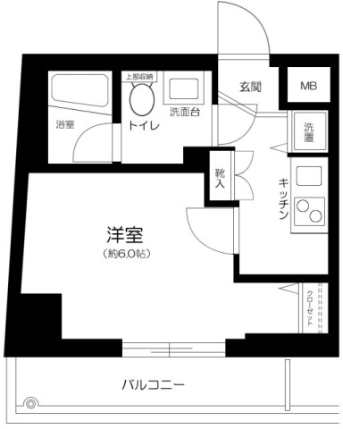 豊島区西巣鴨４丁目の賃貸マンションの間取り