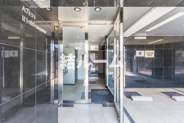 豊島区西巣鴨４丁目の賃貸マンションのエントランス