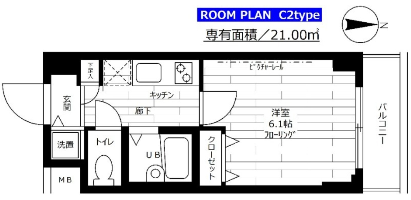 ステージグランデ桜台駅前の間取り