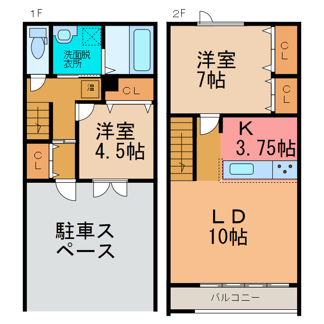 D-STYLEの間取り