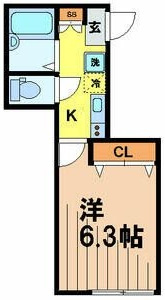 【間取り】 | ラ・ベルテ高円寺 | 間取りです。