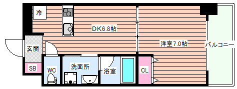 【間取り】 | アプリーレ梅田東