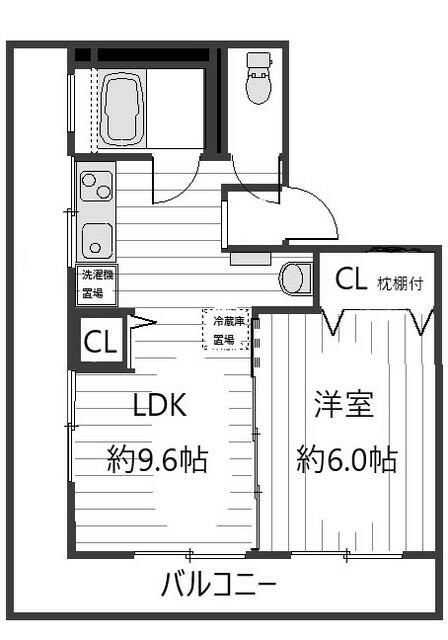 エクセルピア東蒲田の間取り|間取りです。