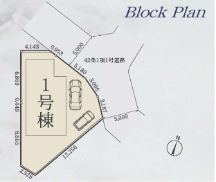 鎌倉市寺分３期　新築戸建　全１棟の区画図
