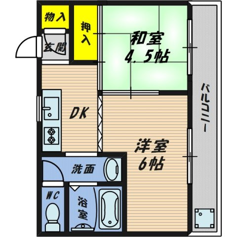 【間取り】 | ロイヤルハイツ