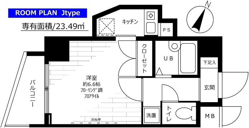 ステージファースト三宿の間取り