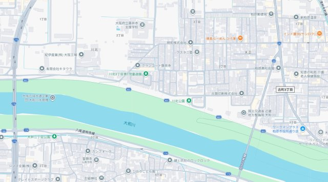 藤井寺市川北　第2期　新築一戸建ての地図