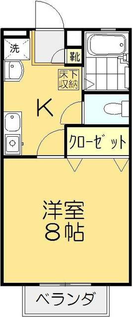 ダンディライオン西市の間取り