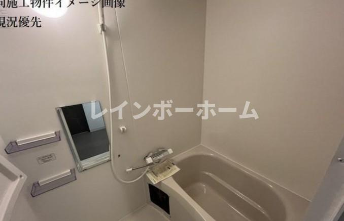 （仮称）ジーメゾン松戸五香南　仲介手数料（賃料の1.10ヵ月）の50％OFF対象物件！の浴室|※同社施工イメージ画像。